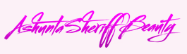 Ashunta Sheriff Beauty Discount Codes